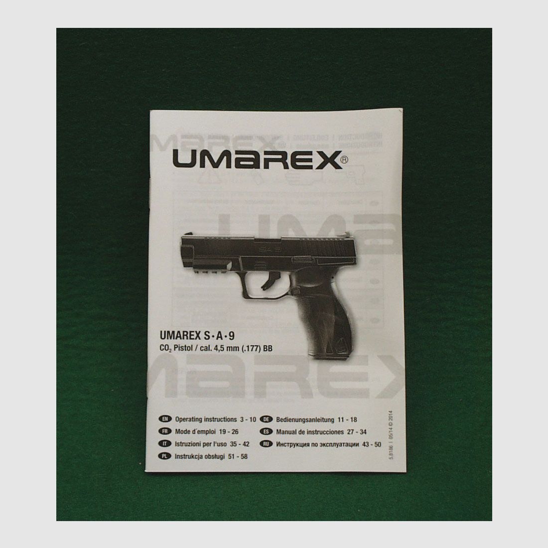 Umarex	 S.A.9   CO2 Pistole, Bild 3 von 4