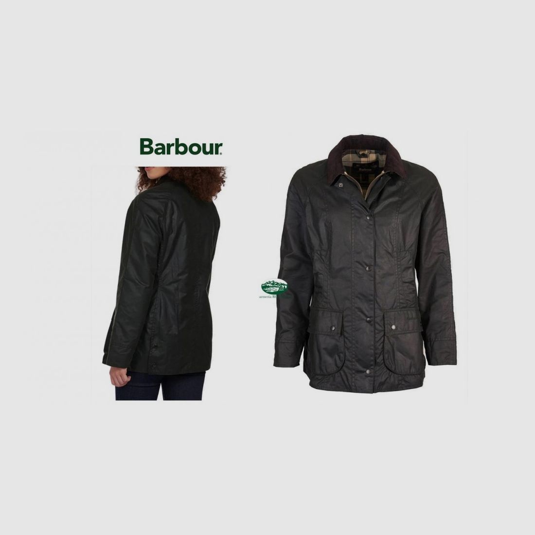 BARBOUR Beadnell Jacke blau Damen