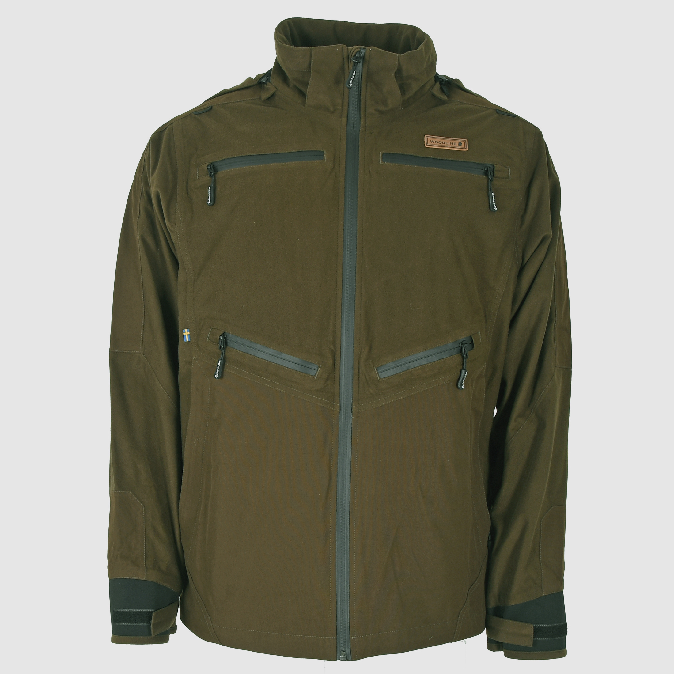 Woodline Stone Jacket Men Green - C58