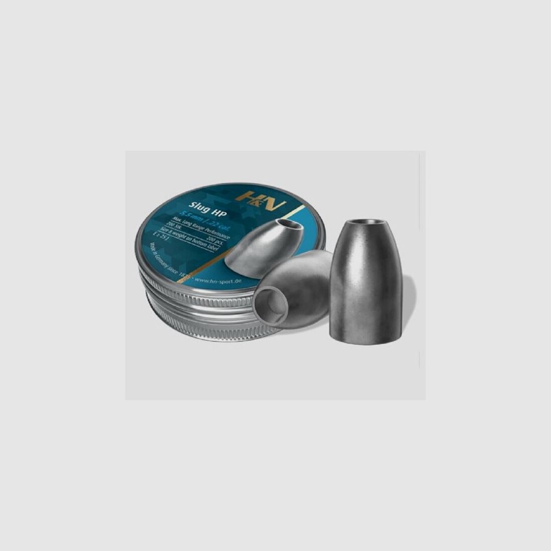 H&N - Luftgewehrmunition H&N Slug HP 21gr - Kal. .217 (5,5 mm) - Versandkostenfrei