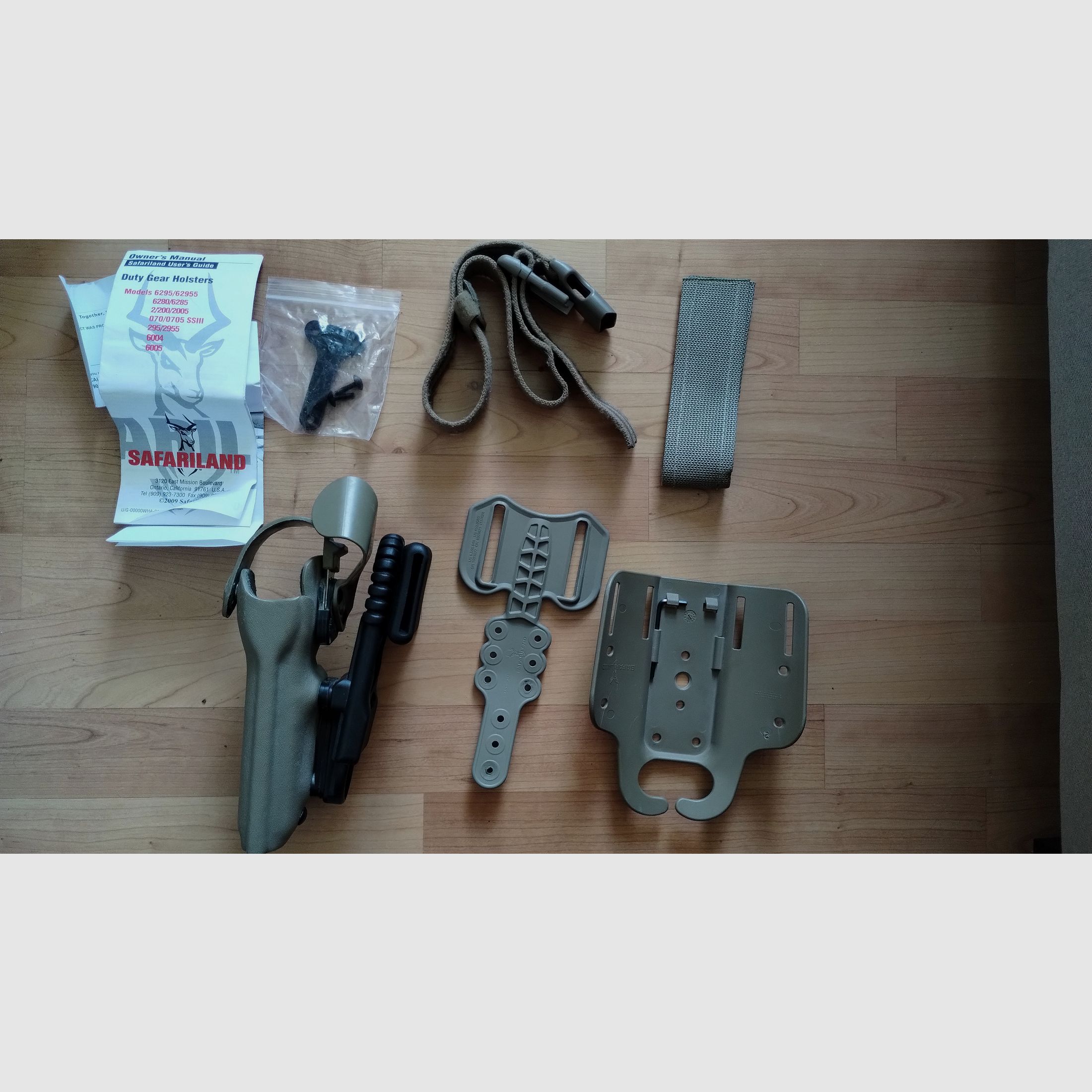 Safariland "STX Tactical" 6005-SP10 mit Gürtelaufnahme