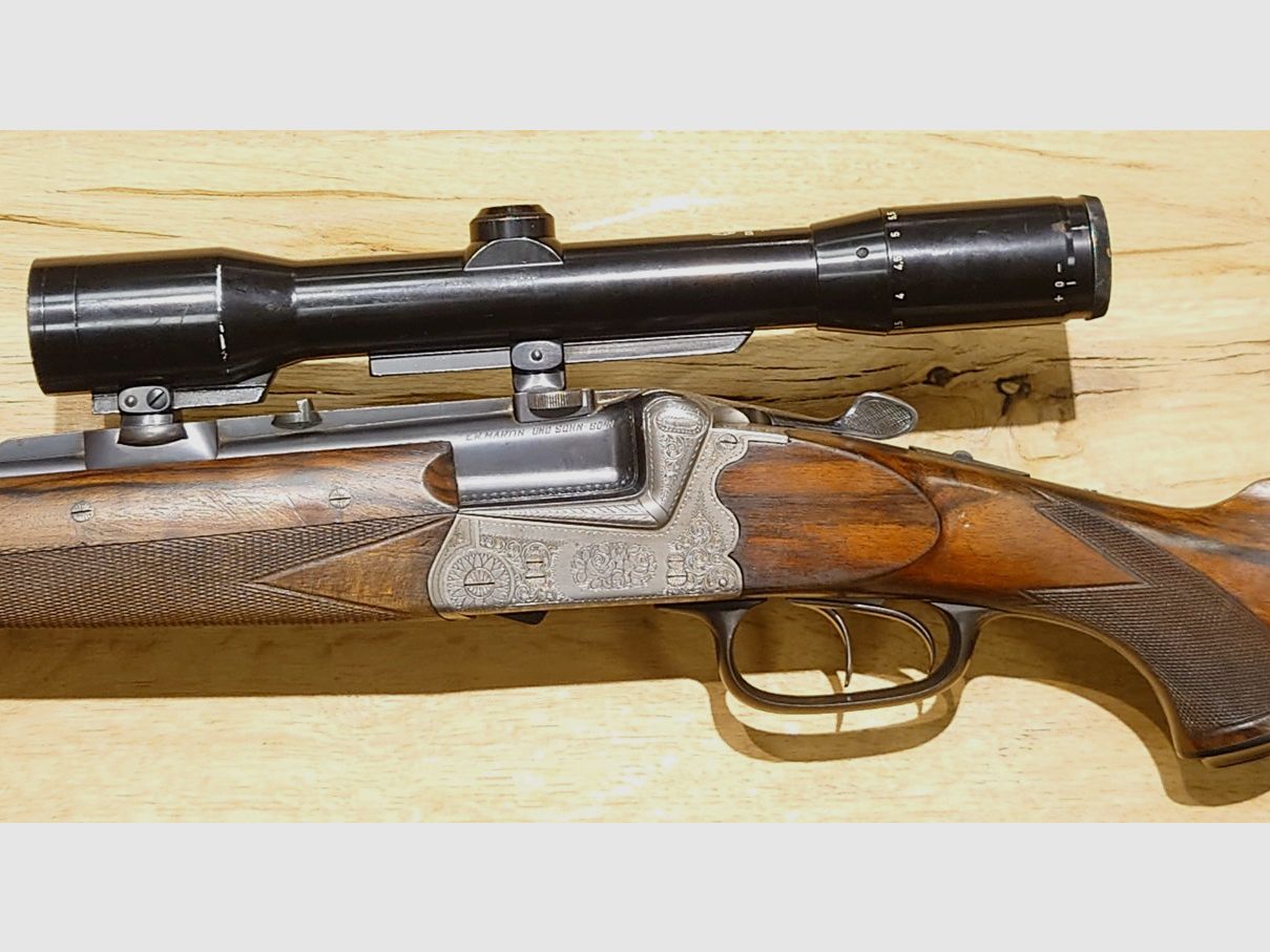 Windmüller Sauer Bergstutzen Mod.54 Kal. .30-06 / 5,6x50R