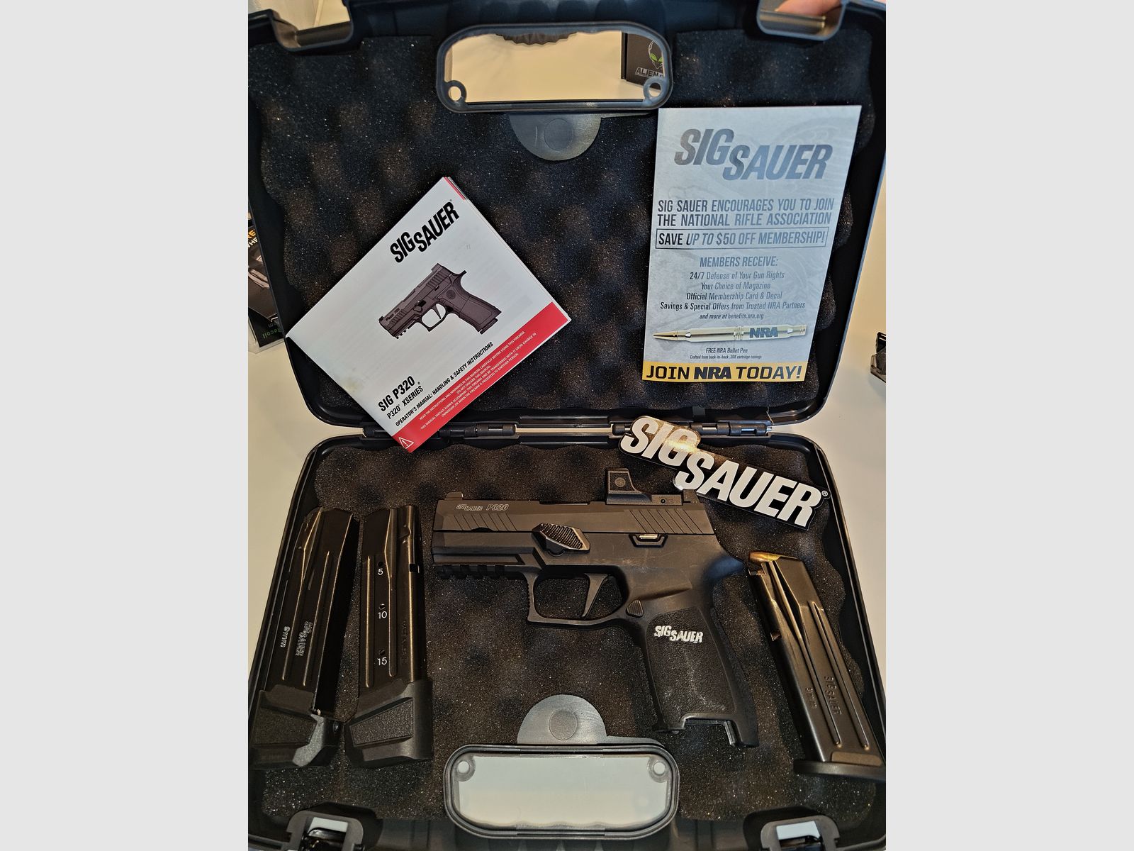 SIG SAUER P320 RX COMPACT 9mmLuger mit ROMEO 0 ProX