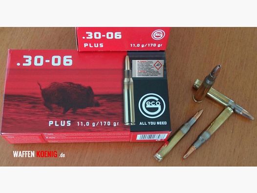 GECO 80 GECO Plus cartridges: .30-06-11.0g/170gr