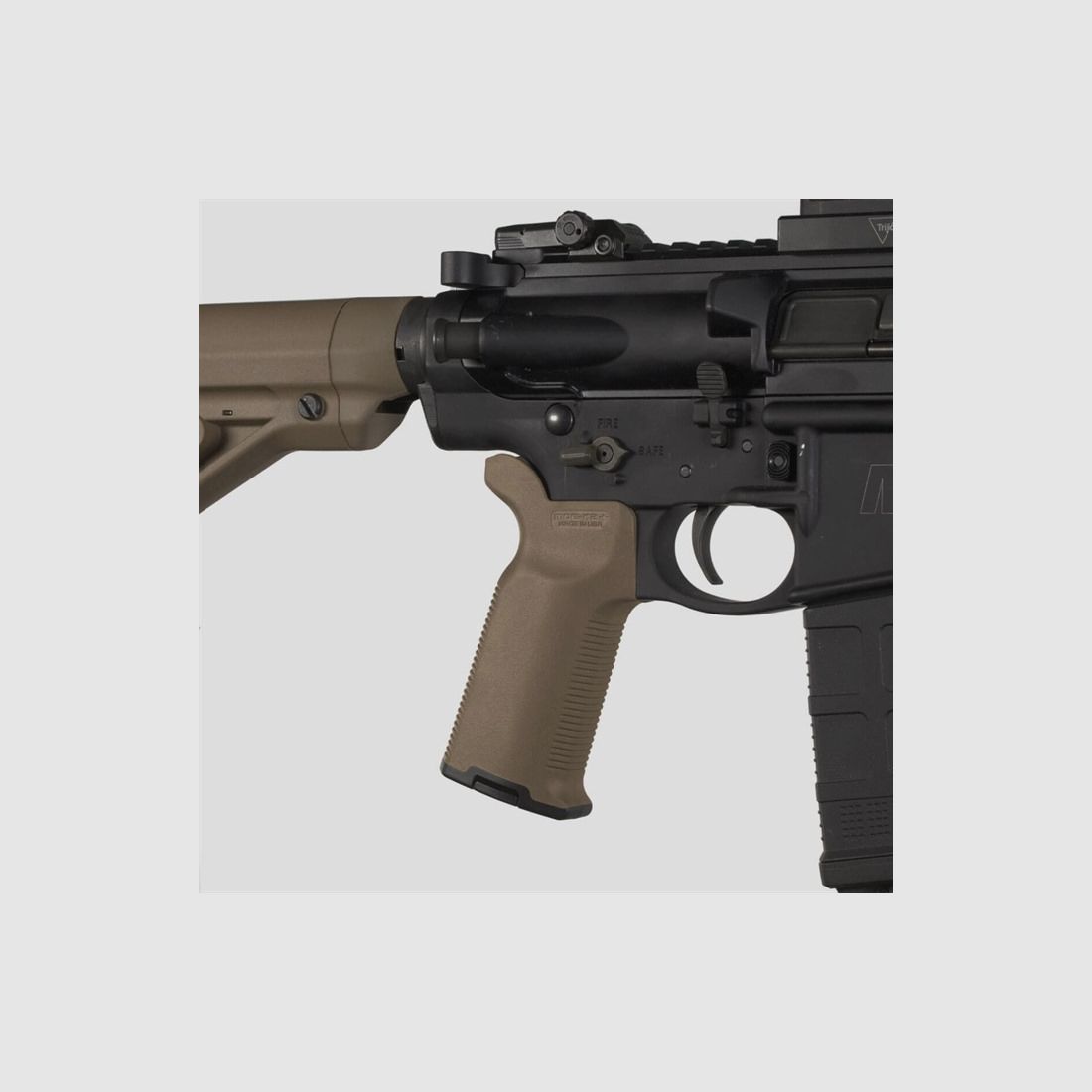 MAGPUL MOE K2+ GRIP POLYMER FOR AR15/M4 FDE, image 7 of 8