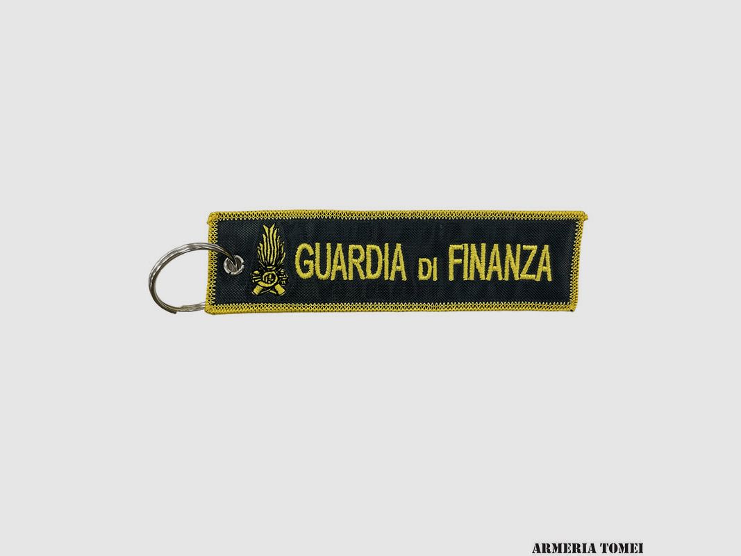 Bestickter Schlüsselanhänger Guardia di Finanza