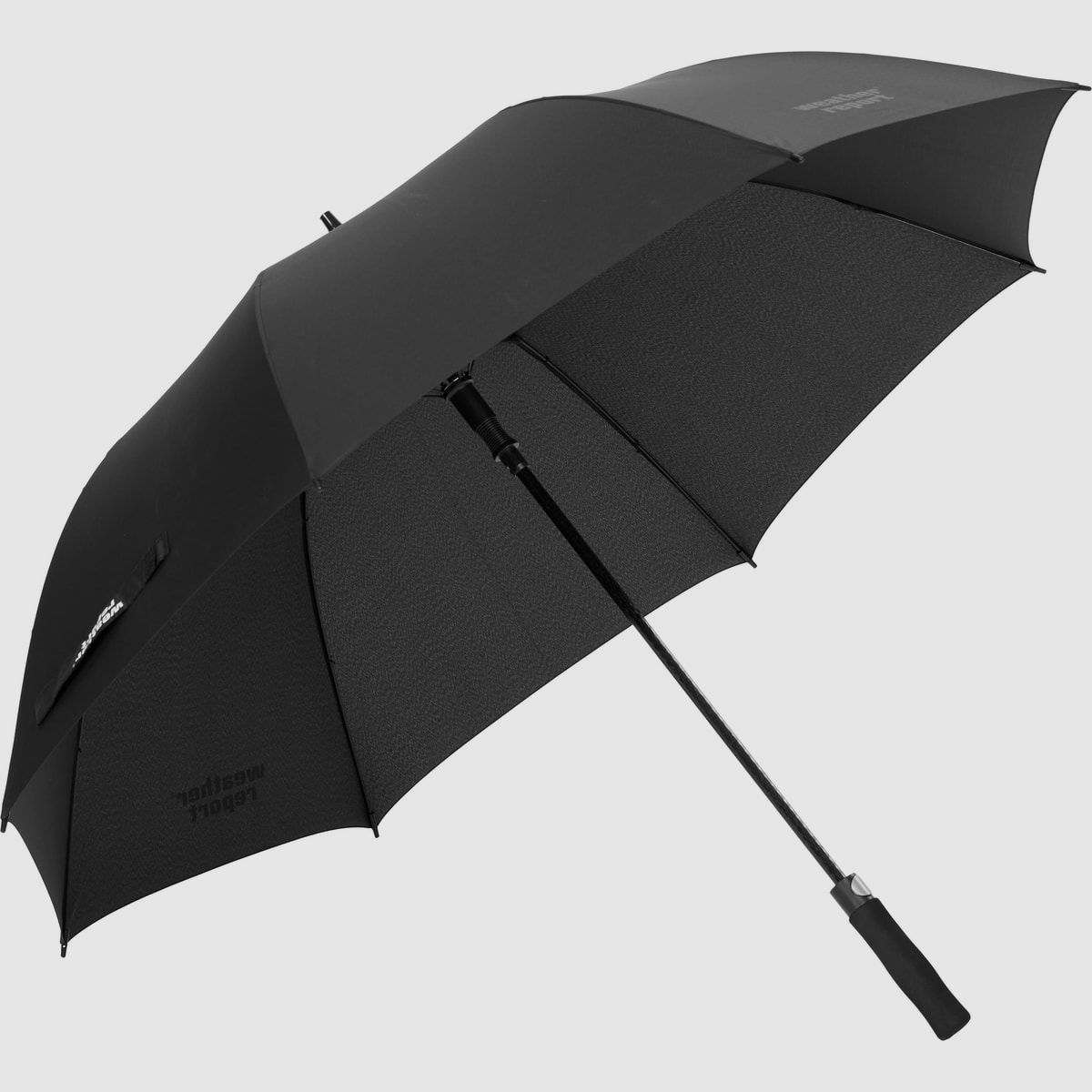 Weather Report Monrovia Regenschirm Schwarz
