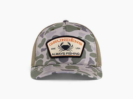 Grundéns Always Fishing Trucker Marsh Camo