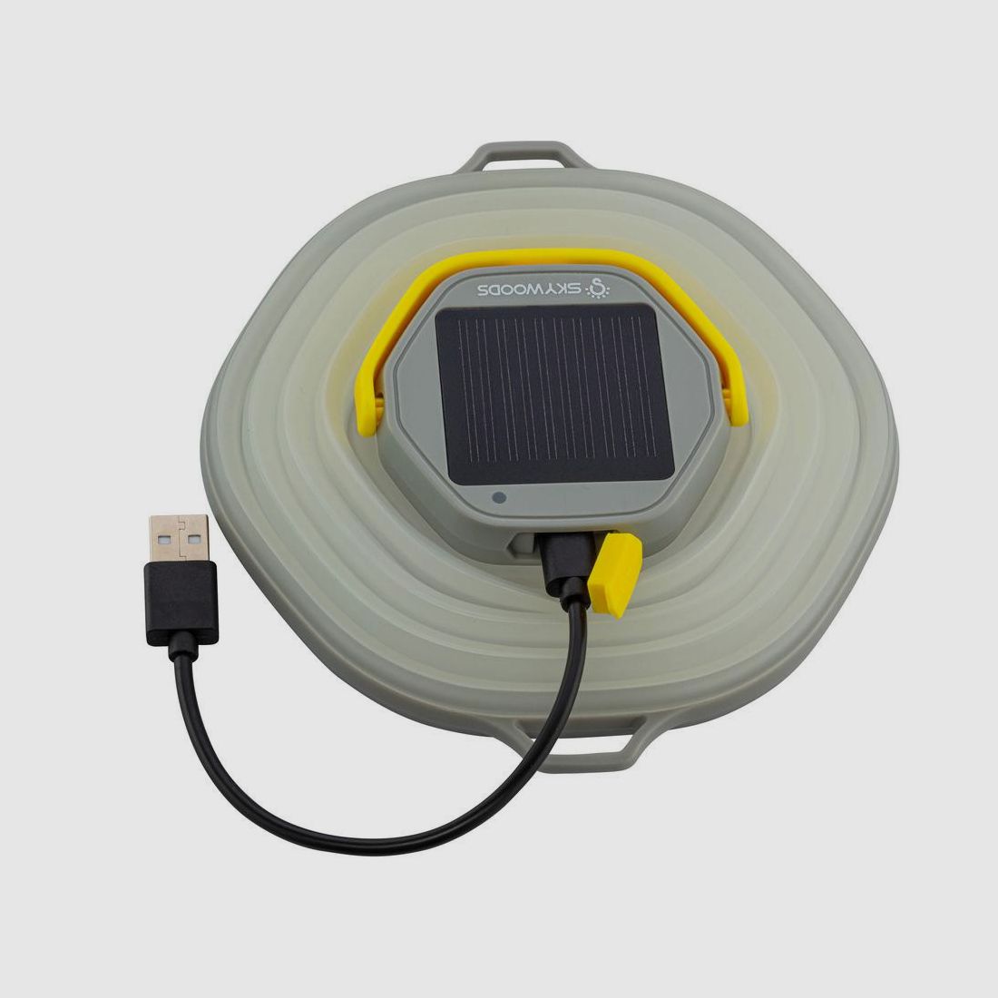Skywoods 350 Lumens Solar Camping Lamp - Solar Rechargeable - Compact and Powerful - Durable Outdoor Lighting, image 5 of 7