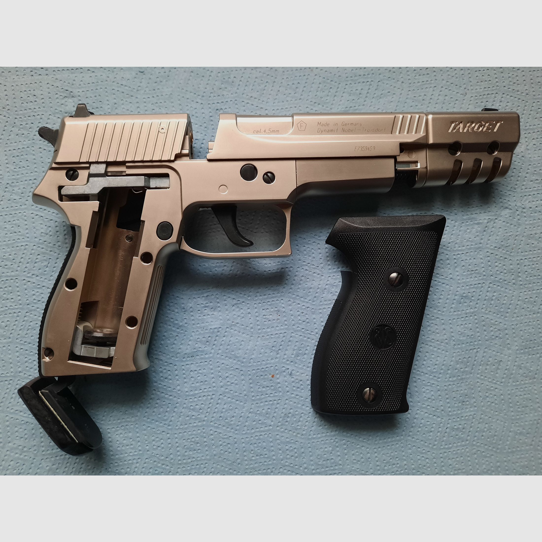 RWS C 225 Target, vernickelt