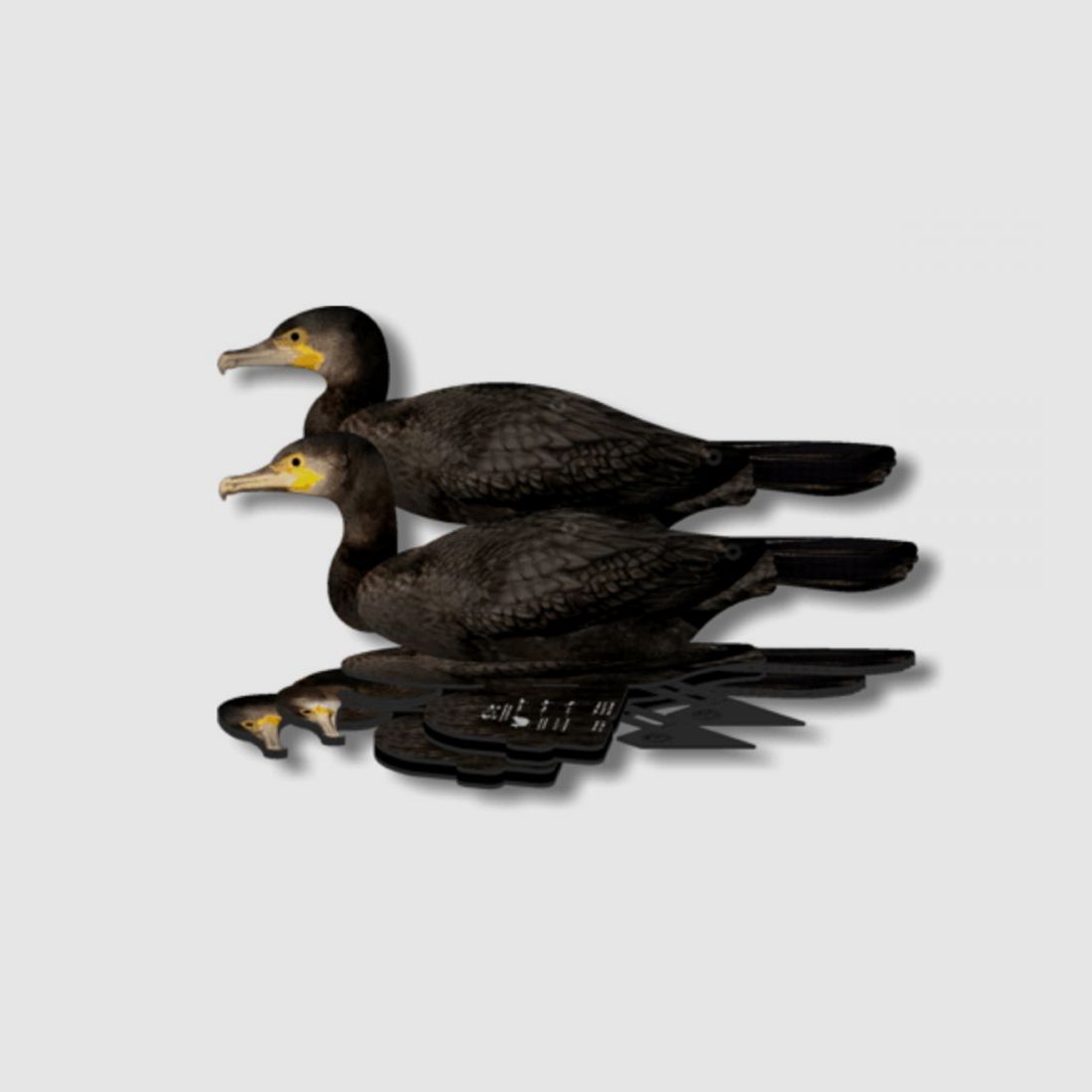 FUD Lockvogel Kormoran, 6 Stück