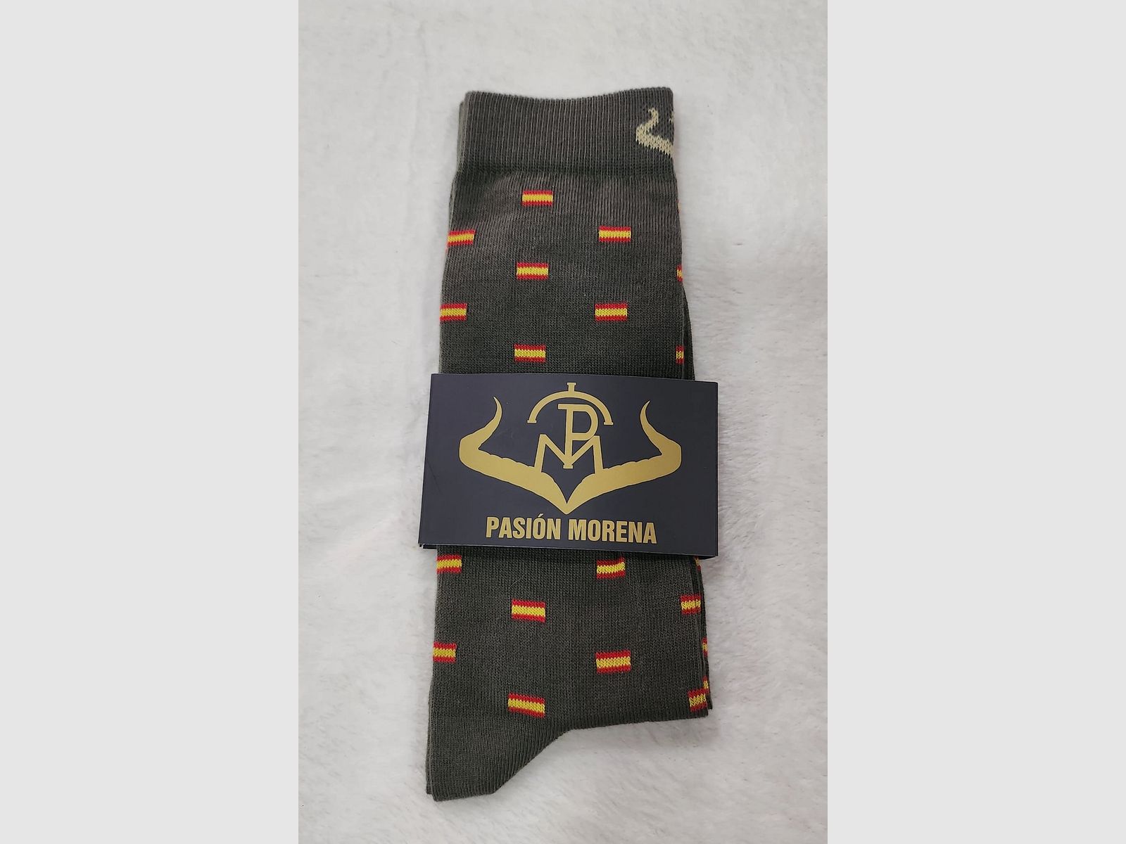 Socken Pasion Morena Bandera Spanien, Bild 2 von 2
