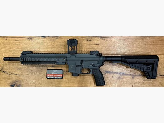Oberland Arms OA-15 PR M9 SHORT, 12" in battleship grey