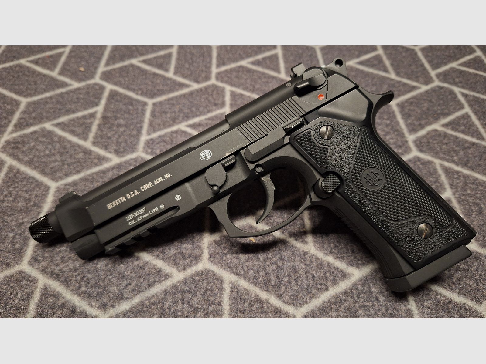 Beretta M9A3 FM CO2 4,5mm BB Blowback schwarz