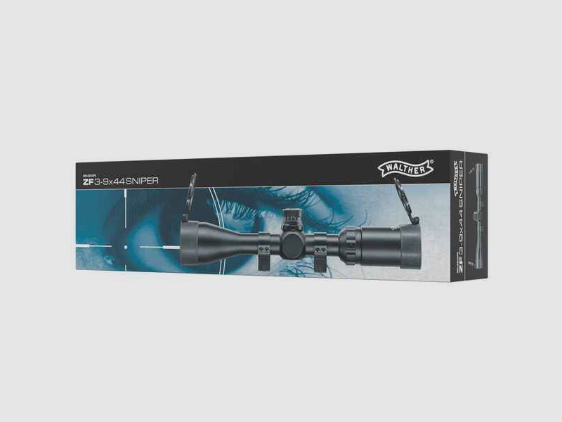 Walther 3-9x44 Sniper, mit Montage