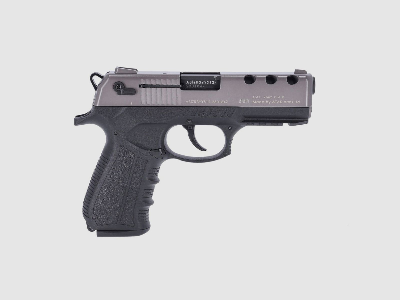 Zoraki 4918 alarmpistool 9 mm P.A.K titan, afbeelding 2 van 3