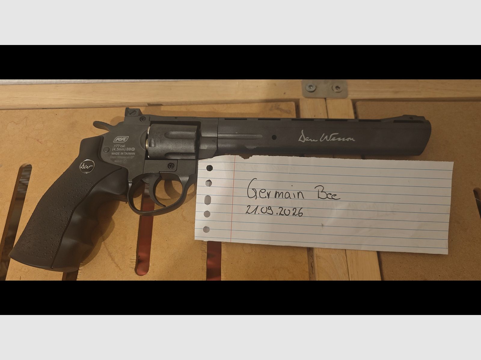 Dan Wesson 8Zoll Revolver 4,5mm , Bild 1 von 4