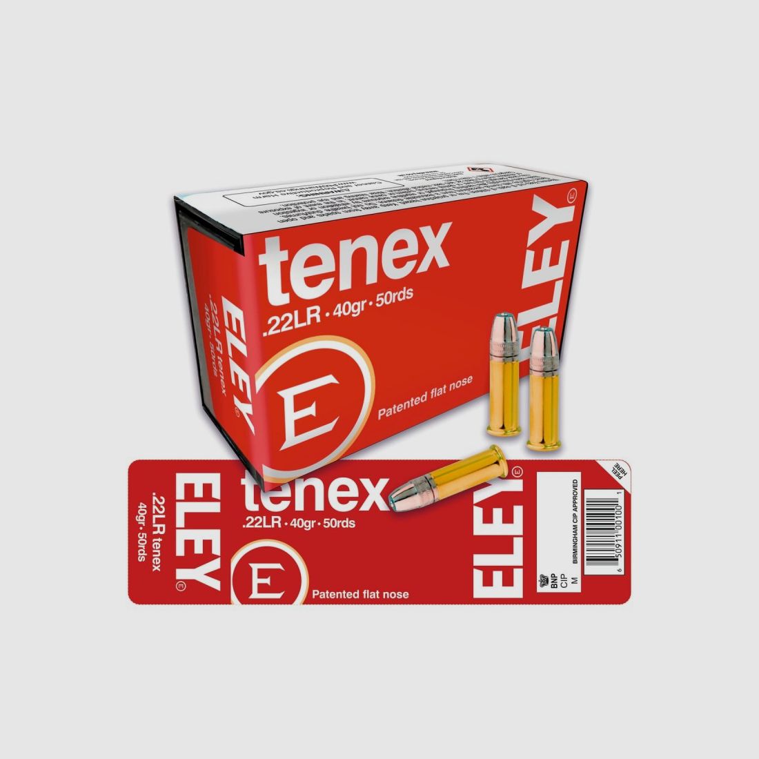 Eley Tenex Munition Kal.22LR 40 Grs