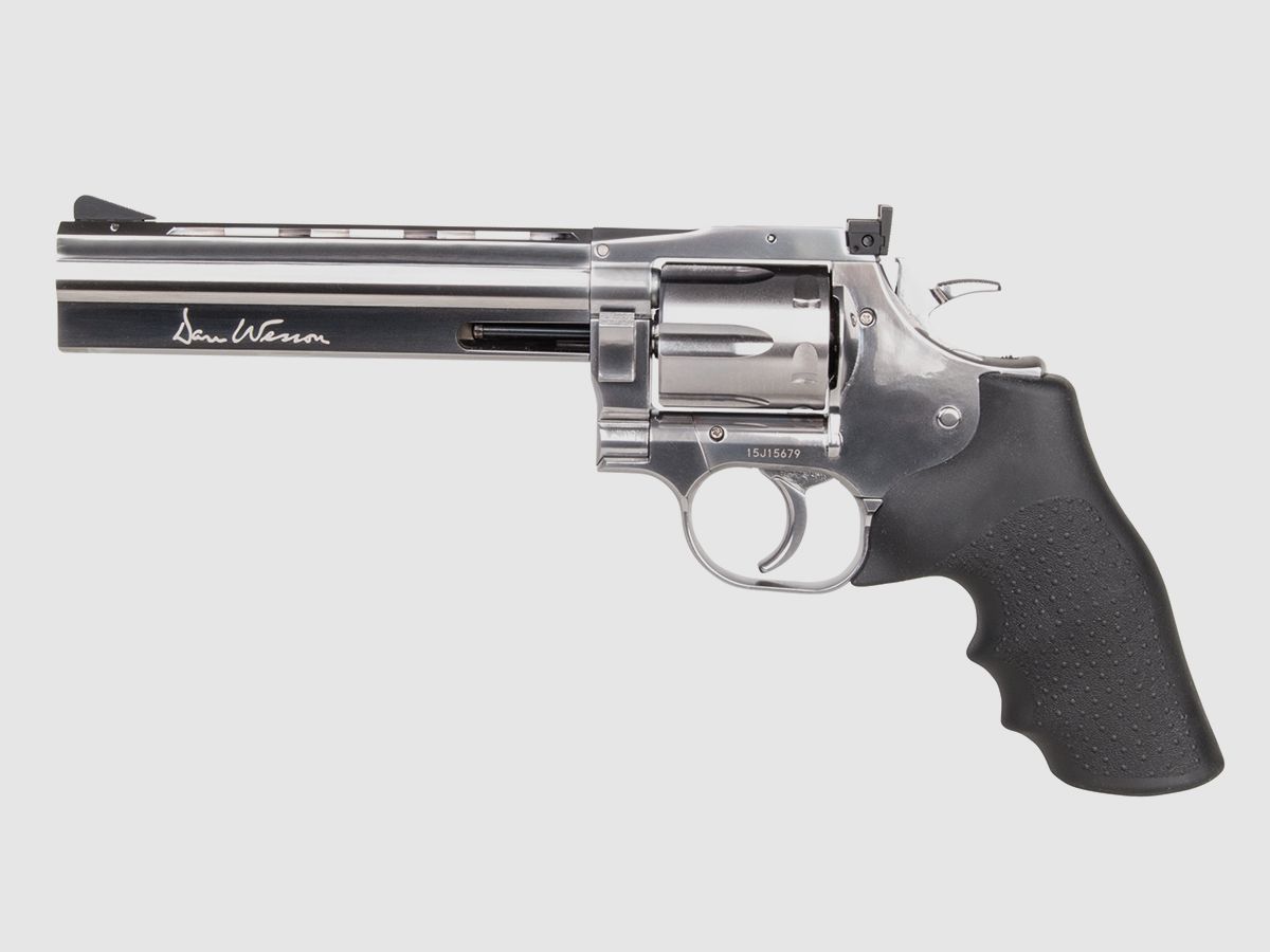 Dan Wesson 715 6" Silber 4,5mm BB - Druckluft Co2