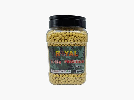 Pallini di plastica 6 mm Royal peso 0,12 g 5000 pz gialli