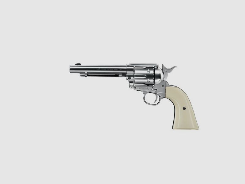 Colt SAA .45-5.5″, Nickel Diabolo