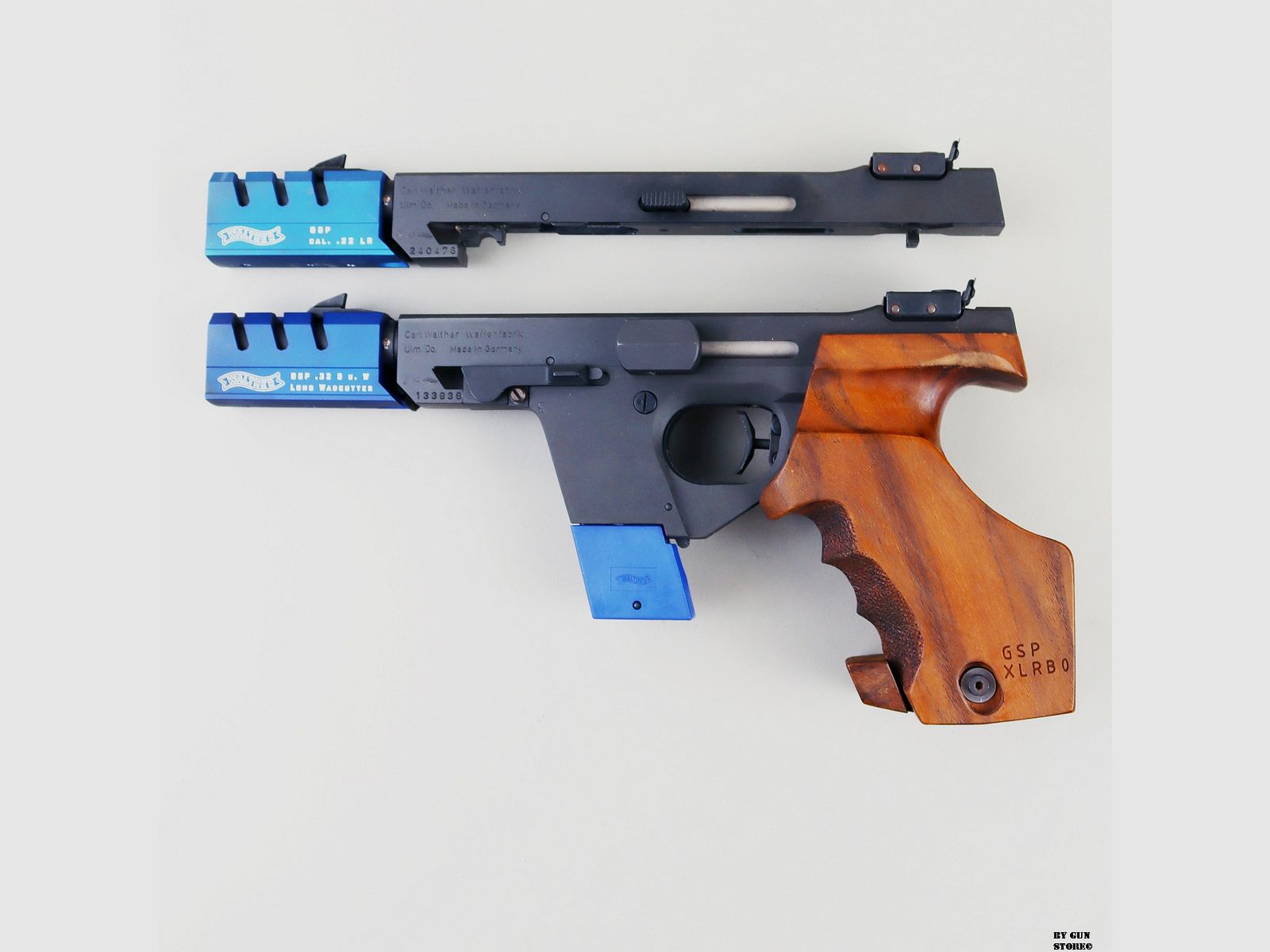 Pistola Walther mod. GSP Expert cal .32 s&w /.22 l.r matr. 133938, immagine 1 di 13