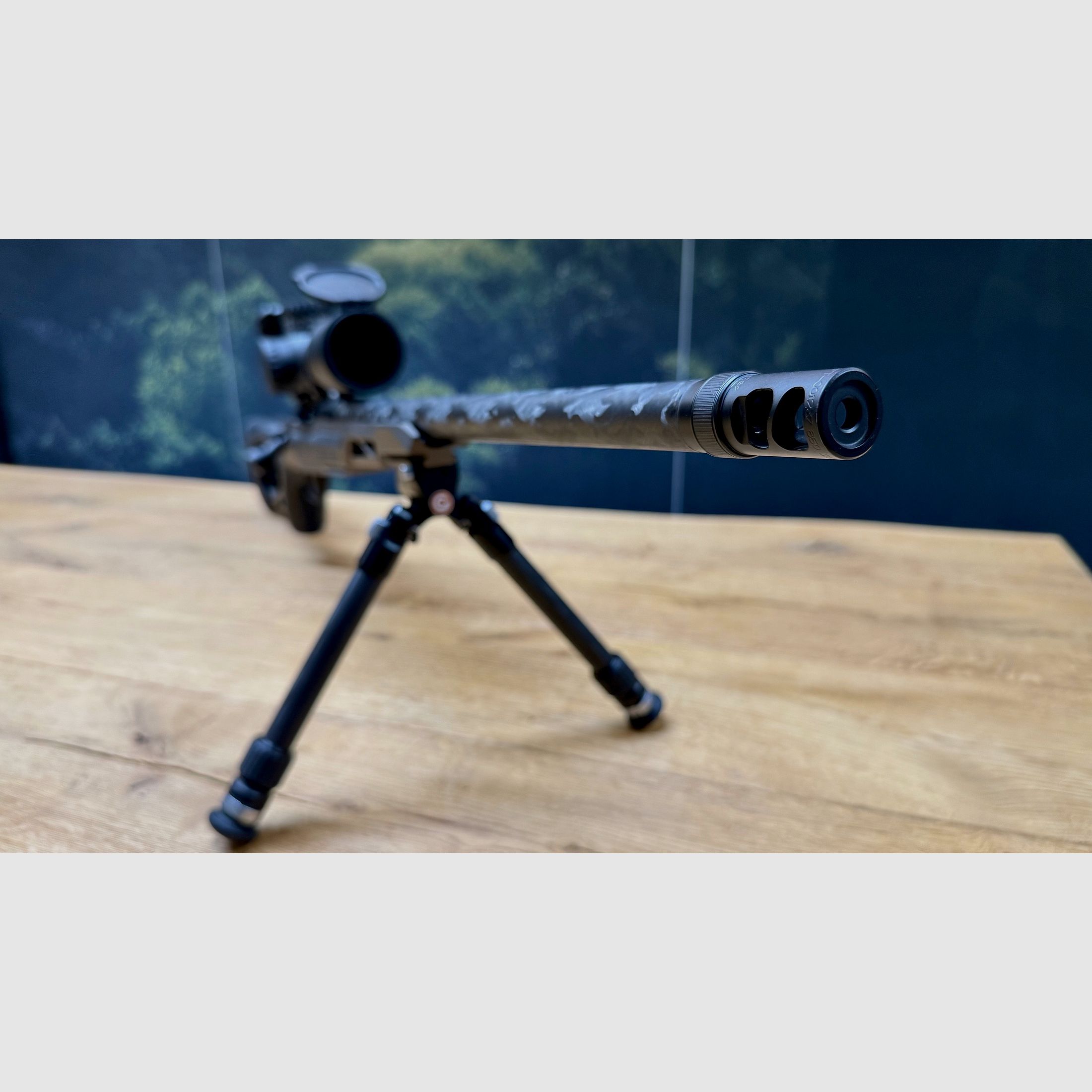 Gunwerks Endex / 6.5 PRC / 20'' barrel length / Revic mount / Revic Radikl RS25b 4-25x50 / Elevate 2.0 bipod / NEW