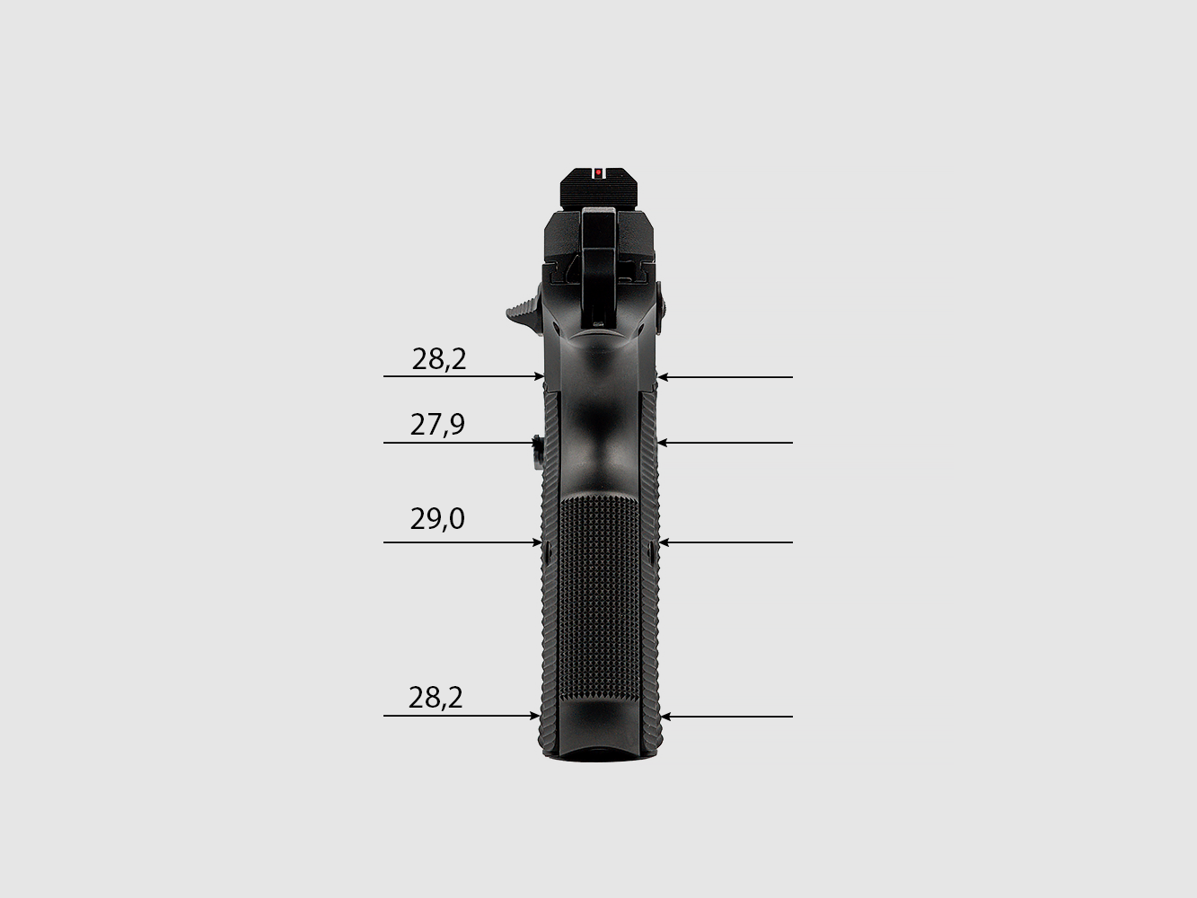 Eemann Tech Impugnature in alluminio Ultimate per KMR SPECTRA, taglia: L, immagine 2 di 3