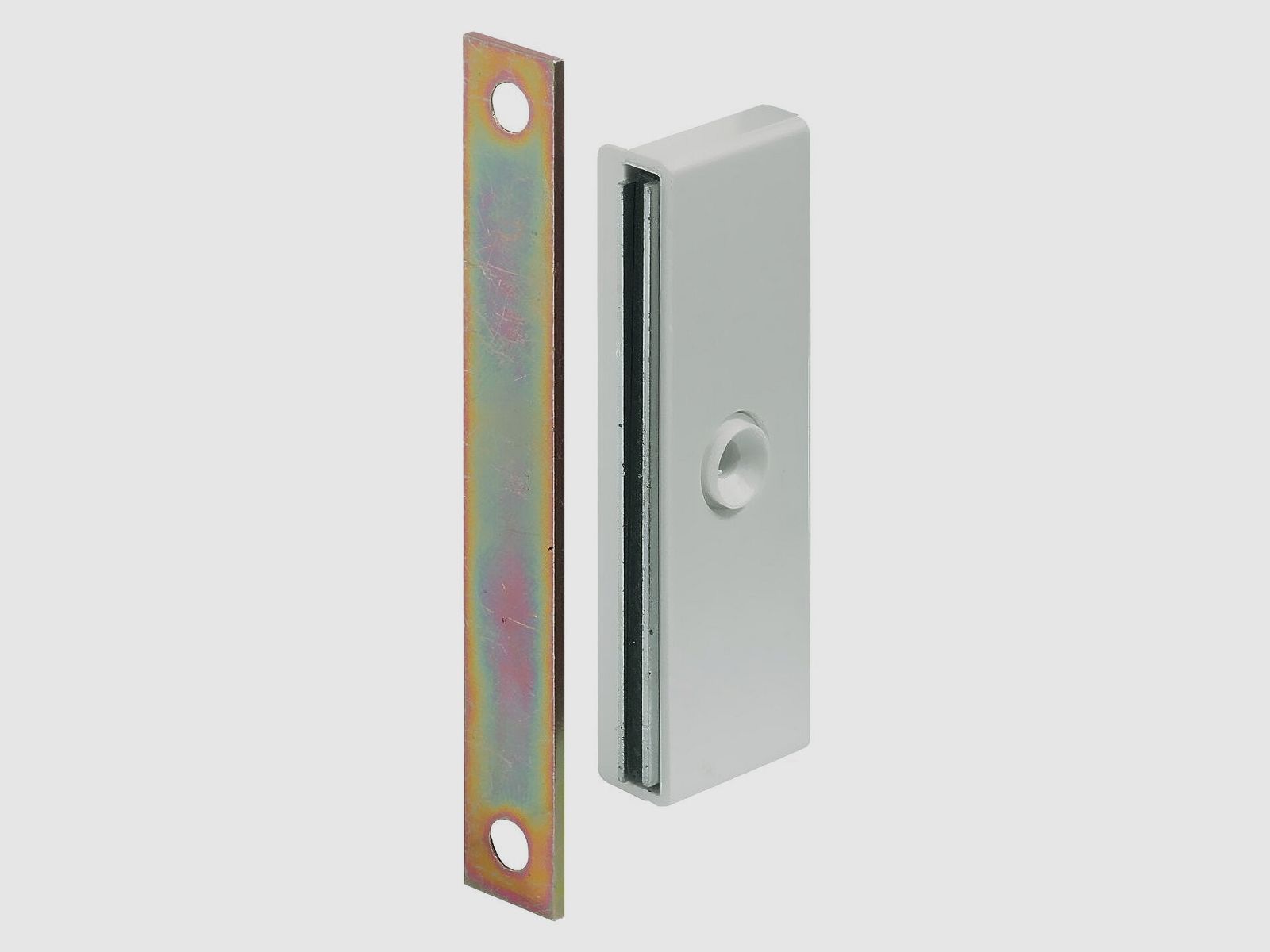 Magnet-Verschluss, weiß, Bild 2 von 6