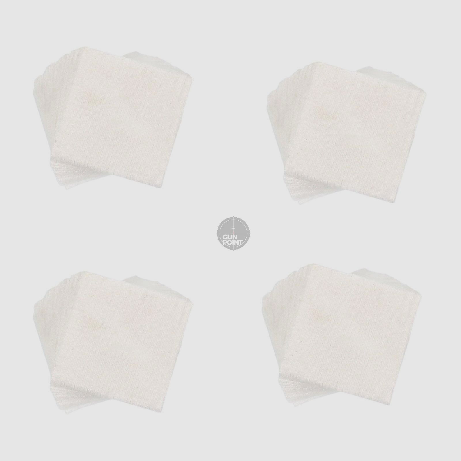 ALLEN gun cleaning cloths / gun care - 100 pcs - 1 inch / approx. 2.5 cm