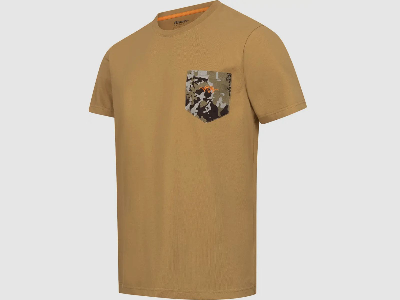 Blaser T-Shirt Camo Pocket T 24 z kieszonką na piersi