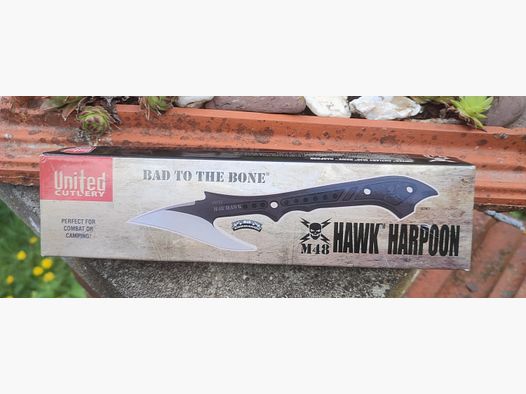 M48 Hawk Harpoon Harpunenmesser United Cutlery Outdoor Messer