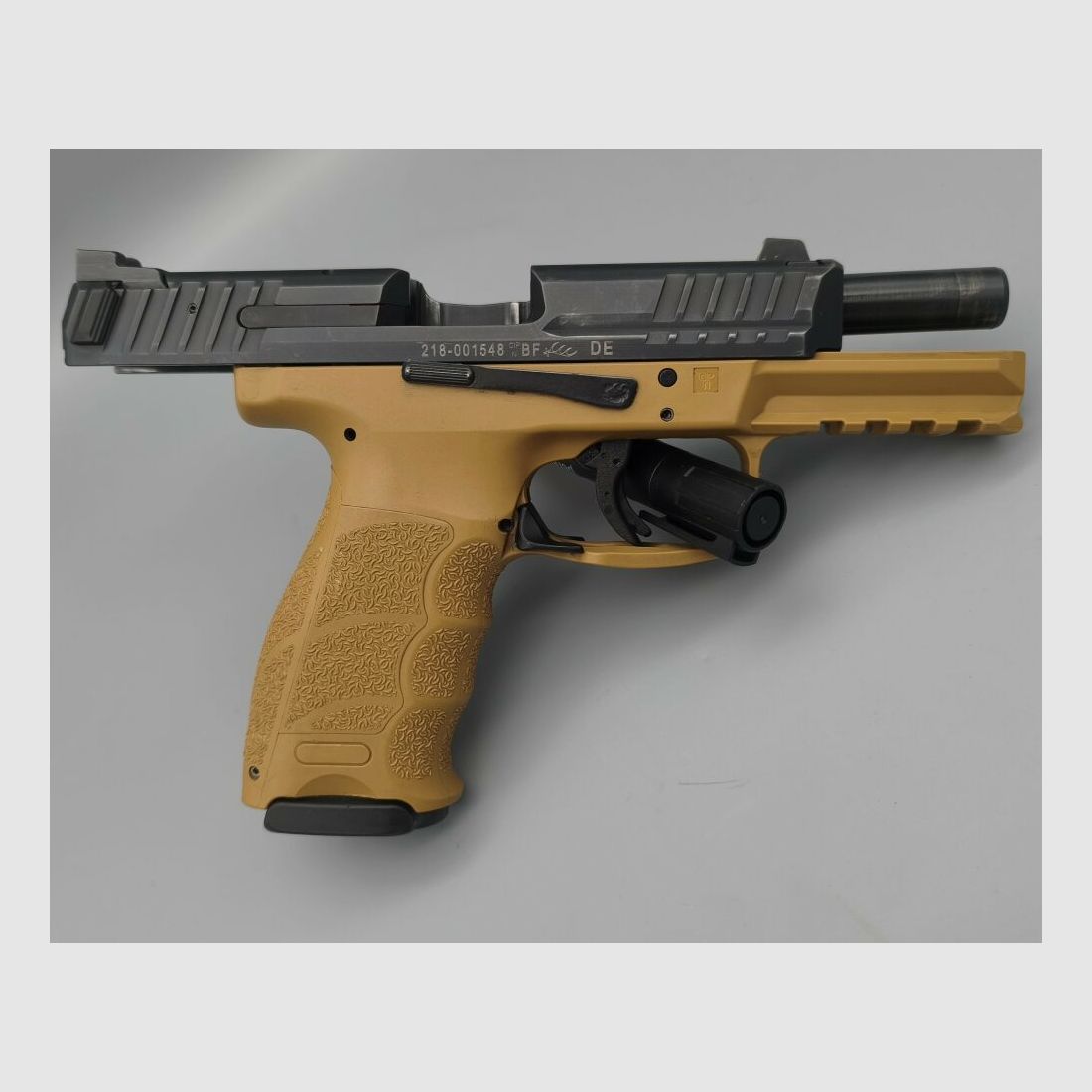 Heckler & Koch SFP9 RAL8000 Sand Color with Tritium Sights 9mm Luger