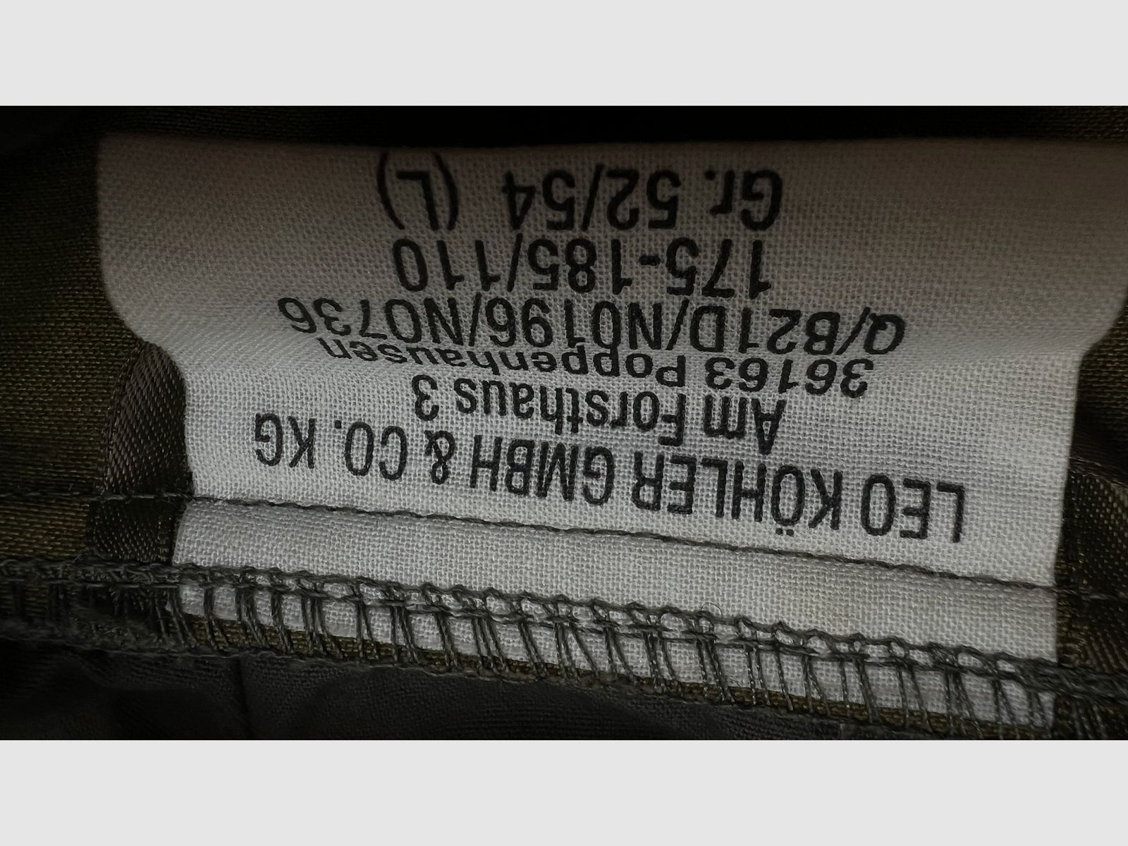 Tactical combat jacket by Leo Köhler