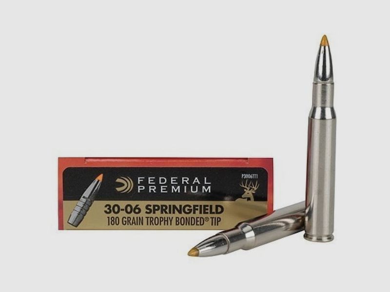 Federal Premium Trophy Bonded Tip .30-06 Sprg. 180GR 20 Patronen