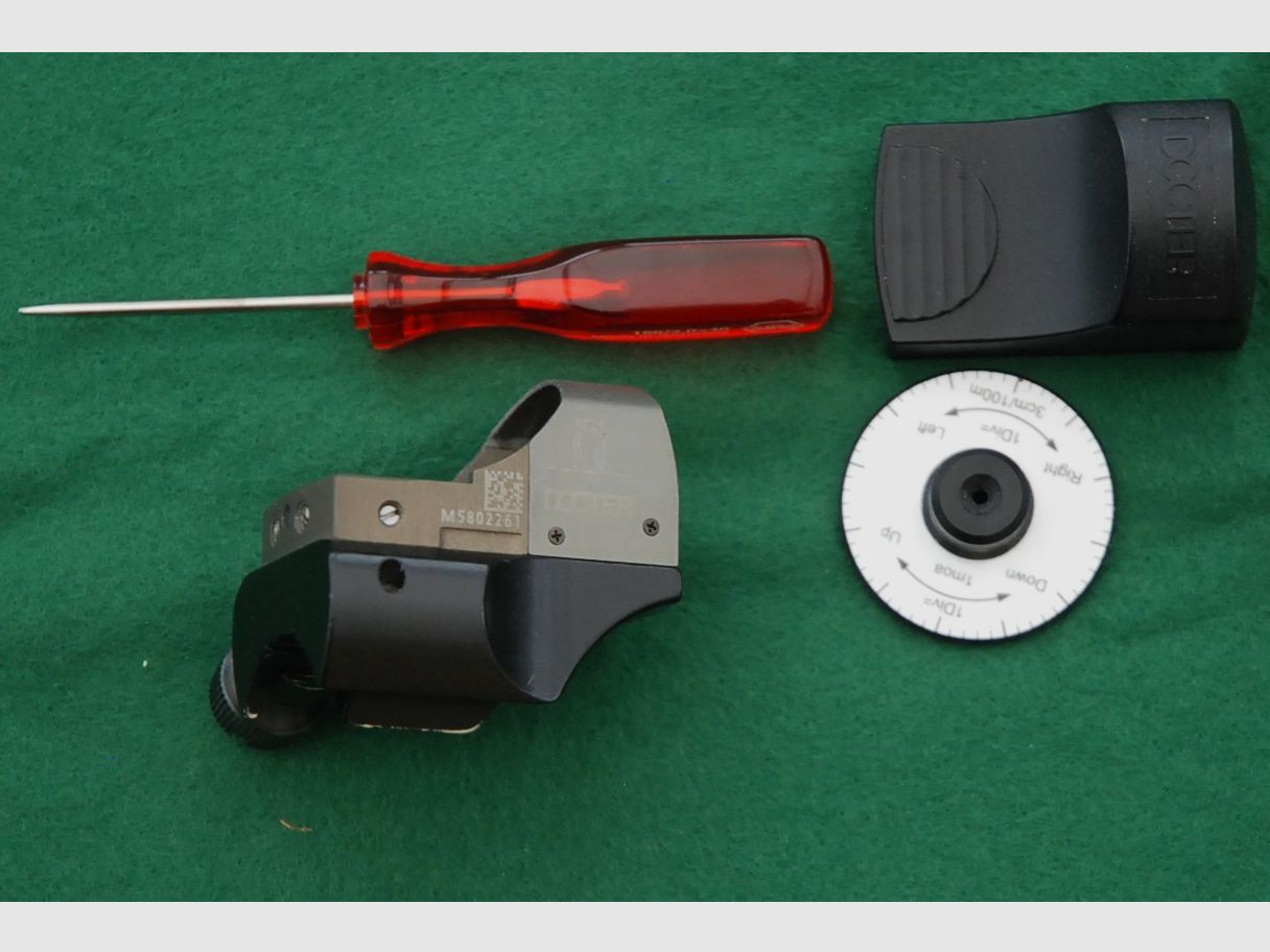 DOCTER sight 2, con montaggio EAW per armi Blaser