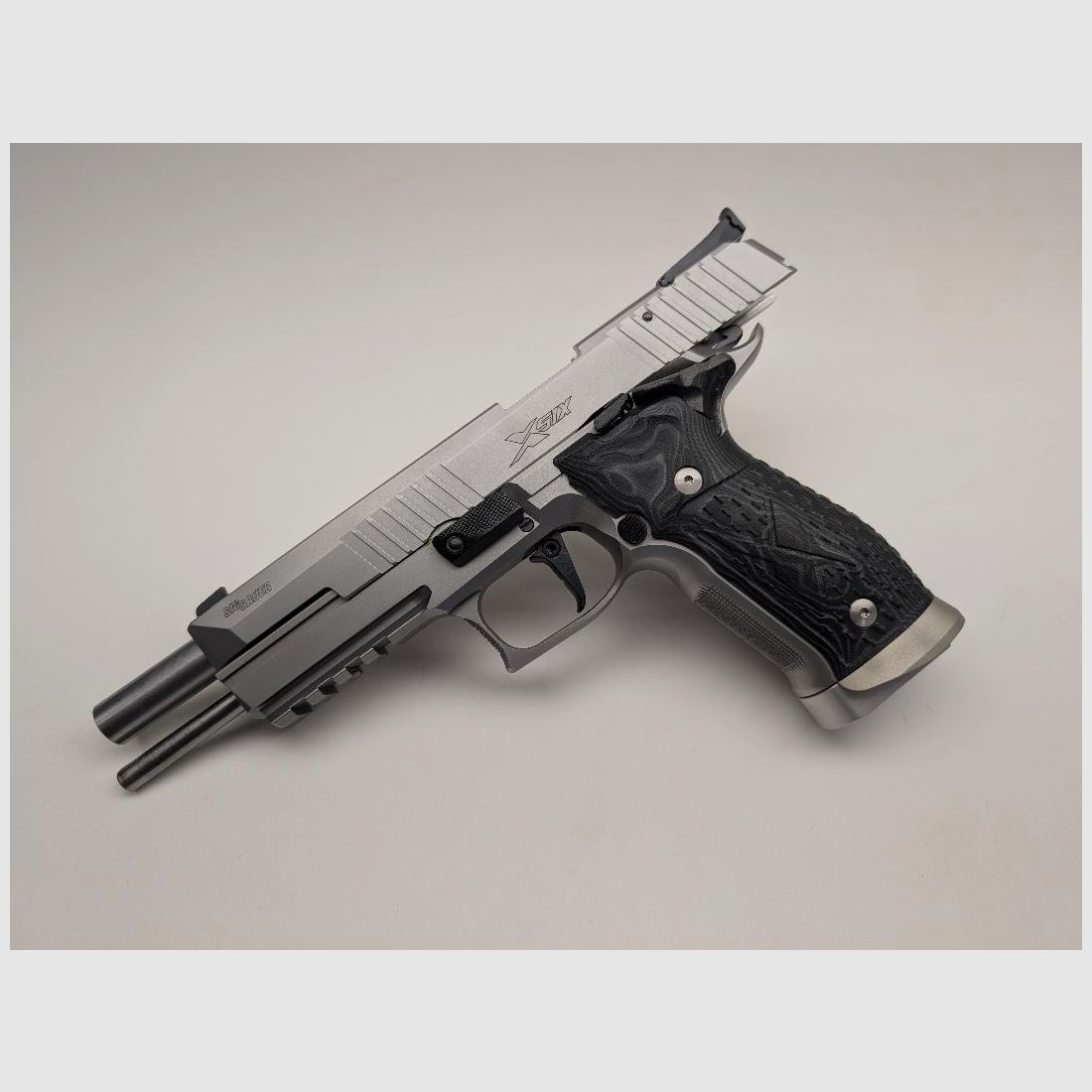 X-Six Supermatch Sig Sauer 9mm Wyprodukowano w Niemczech
