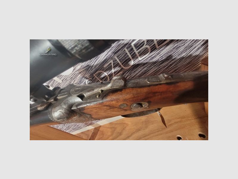 Krieghoff Drilling, Zeis Jagd 4 SEM; 8x57IR 16/70