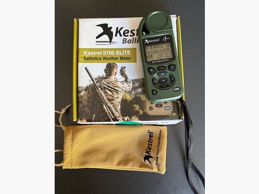 Kestrel 5700 Elite Ballistics con LINK