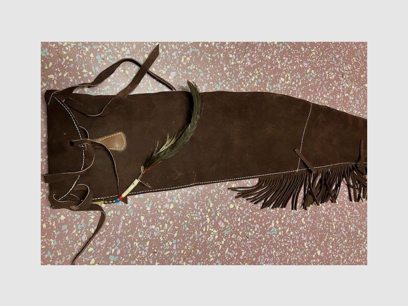 Scabbard  -  Gewehr Scabbard  - Indianer, Western Scabbard , Bild 3 von 8