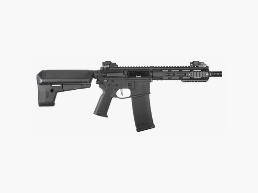 M4 AR15 M-LOK 8 Zoll CHARLIE Schwarz S-AEG Airsoft Gewehr Frei ab 18 Jahren | Delta Armory