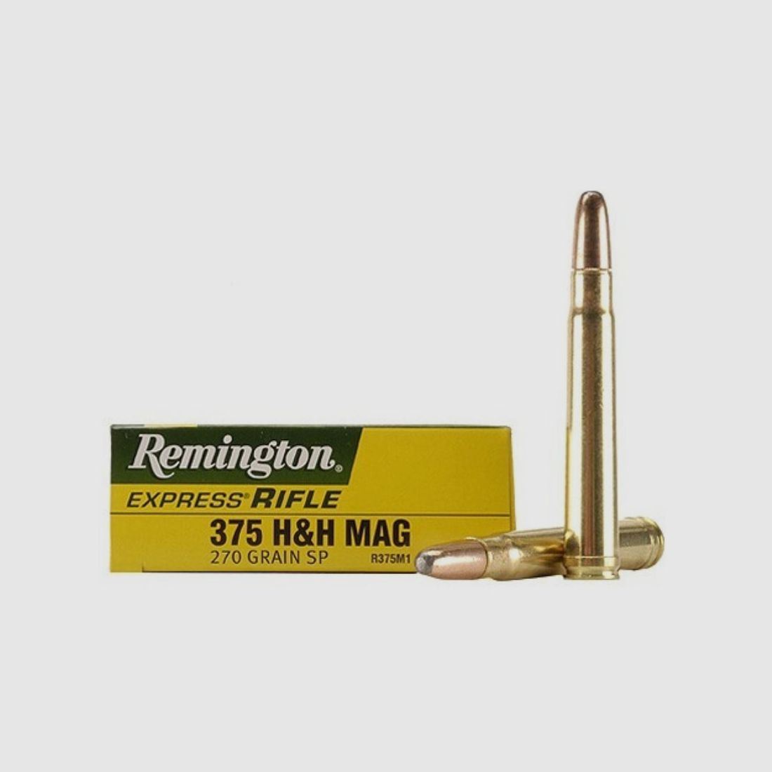 Büchsenmunition REMINGTON HIGH PERFORMANCE RIFLE – 375 H&H – 270 grains, Bild 2 von 3