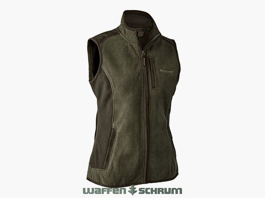 Deerhunter Fleece Vest Pam Bonded Graphite Green Melange