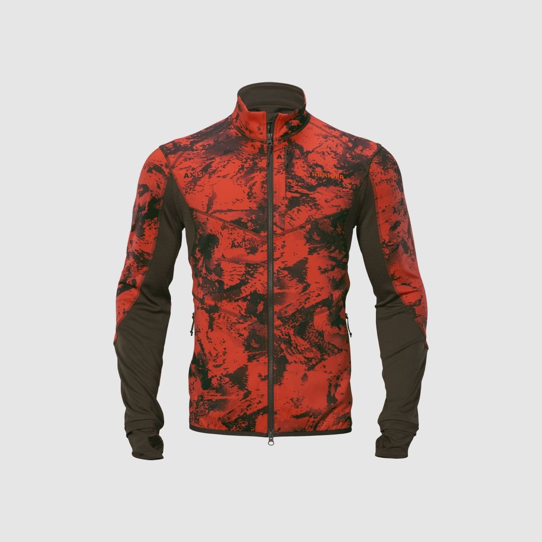 Härkila Wildboar Pro orange Camo Fleecejacken Herren