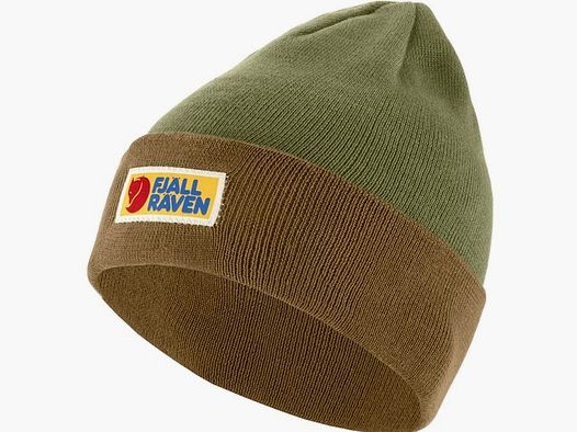 Fjällräven Vardag classic beanie-buckwheat Brown-Laurel Green