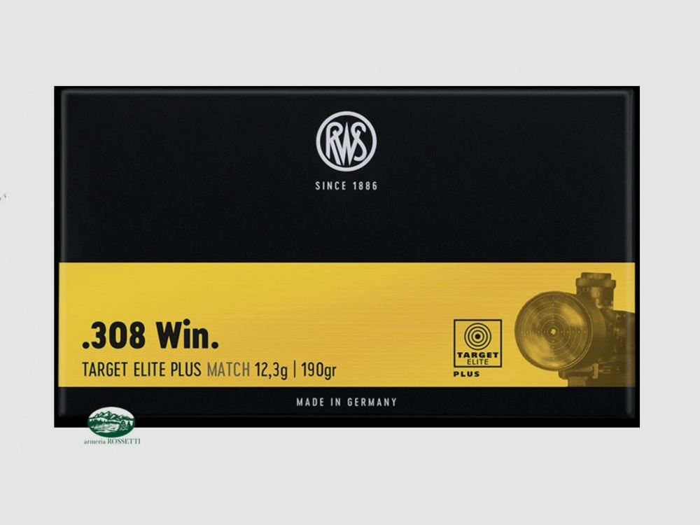RWS Munition Kal. .308 Win Target Elite Plus 190 gr