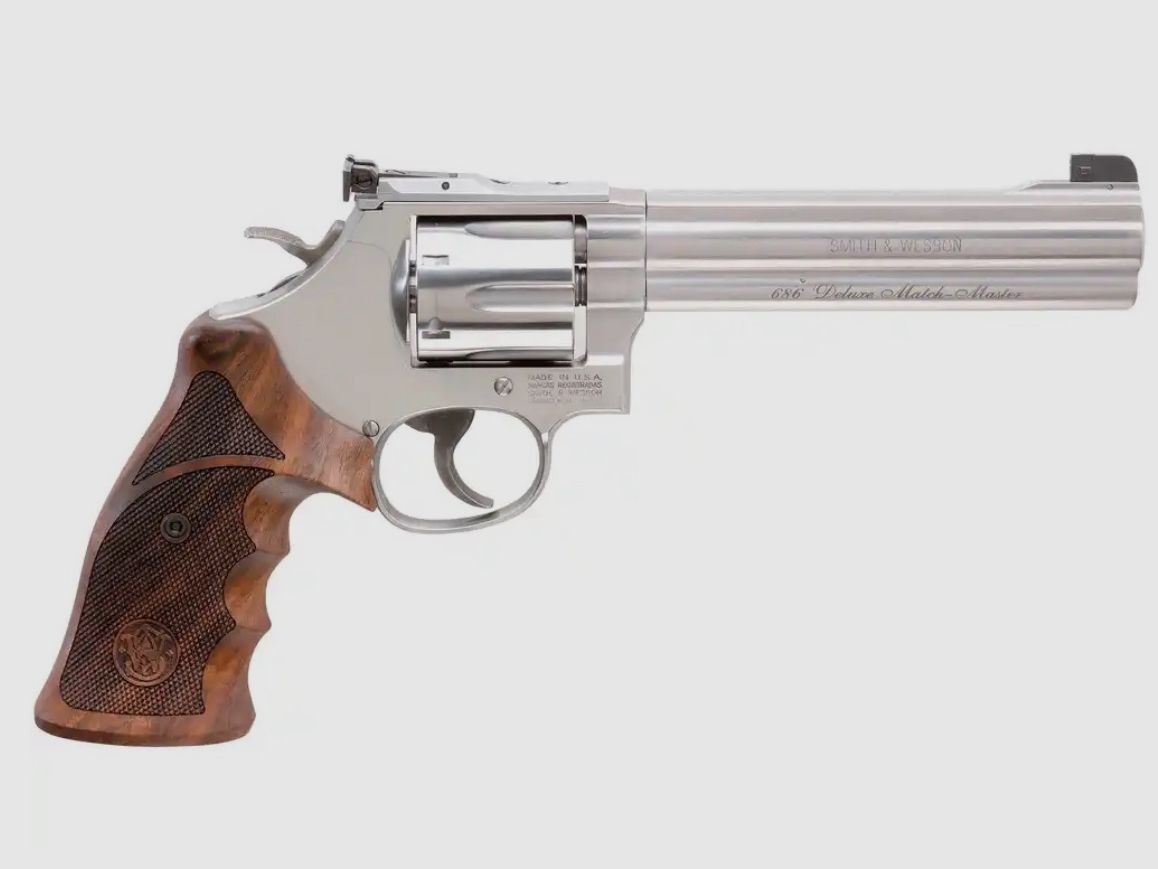 Smith & Wesson 686-6 .357 Mag Target Champion Match Master Deluxe wie Neu