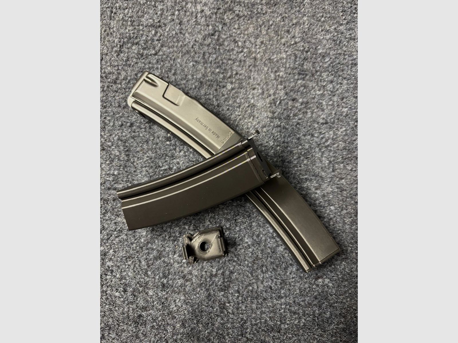 Griffverlängerung HK MP5 Magazin 30-Schuss Optik - NEU - SP5 SP5k PDW HK243 SL8 MR223 MR308 G28Z AR15 G3 MP5k Heckler & Koch