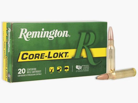 Remington Core-Lokt .308 Win. 180GR PSP 20 Patronen