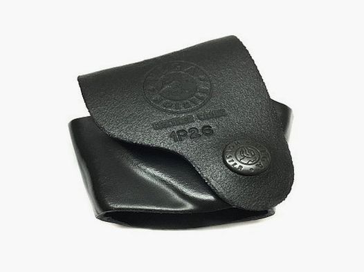 VEGA Cartera de Cuero Negra